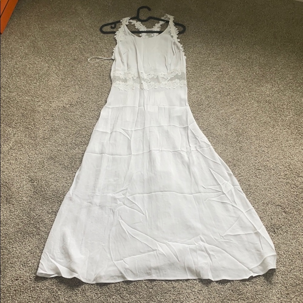 Sandro Ritaz white dress, NWT